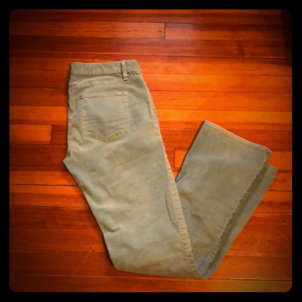 Baby blue corduroy pants